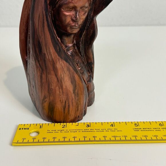 3 Vintage Handmade Painted Native American Indian Ceramic Figurines - Picture 8 of 9